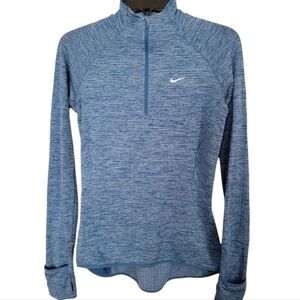 Nike Women's Blue Long Sleeve Top